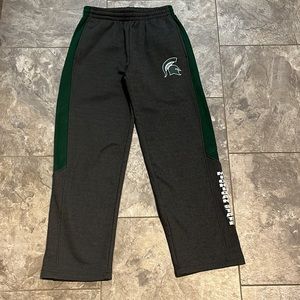 NWOT Boys Michigan State sweatpants